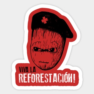 Viva la Reforestacion Sticker